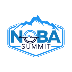 NOBA Summit logo with a mountain on top