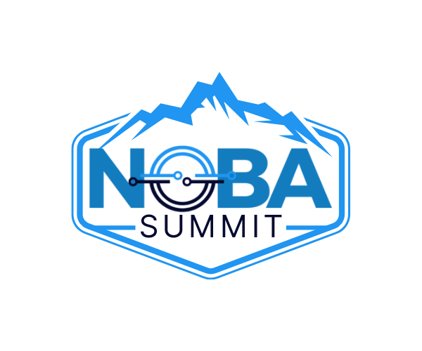 NOBA Summit logo with a mountain on top